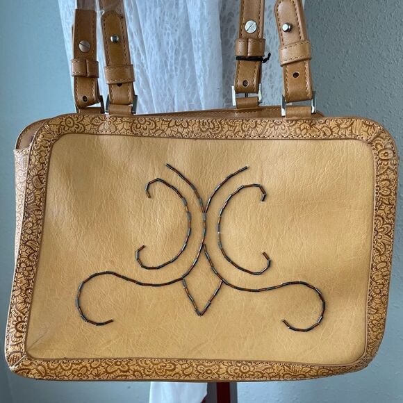 NWT M.C. Leather Shoulder Bag - Picture 2 of 14